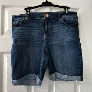 Juicy Couture Denim Jean Shorts size 16